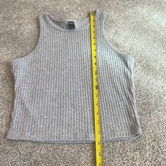 NWT Solid Ribbed Racerback Tank Tank - Picture 5 of 7